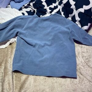 Sonoma Women's Soft Blue Crew Neck Sweater